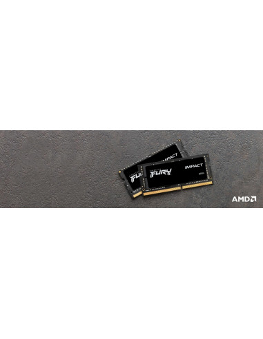 Kingston 8Gb 3200Mhz Ddr4 Cl20 Sodimm Fury Impact Kf432S20Ib/8