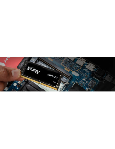 Kingston 8Gb 3200Mhz Ddr4 Cl20 Sodimm Fury Impact Kf432S20Ib/8