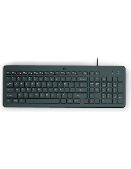 Klawiatura Hp 150 Wired Keyboard Przewodowa Czarna 664R5Aa