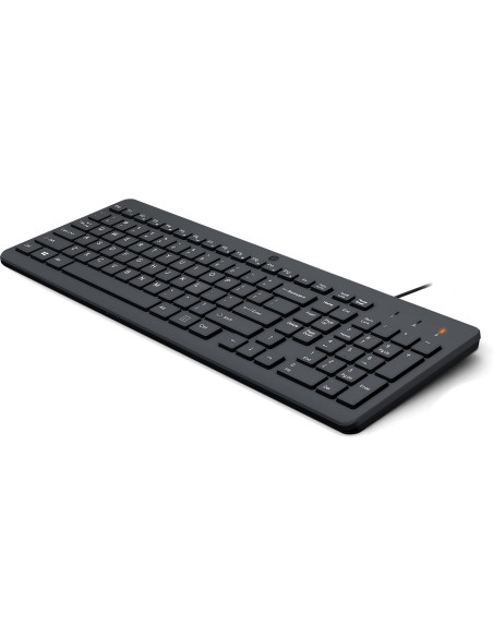 Klawiatura Hp 150 Wired Keyboard Przewodowa Czarna 664R5Aa