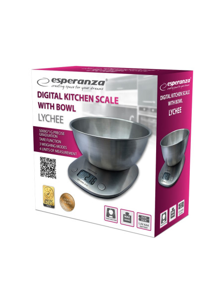 Esperanza Waga Kuchenna Z Misą Lychee Eks008