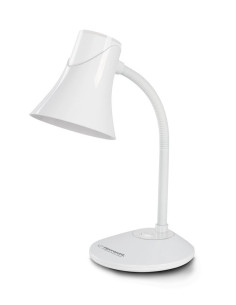 Esperanza Lampka Biurkowa Polaris Biała Eld111W
