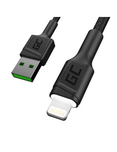 Green Cell Kabel Kabgc05 Kabel Green Cell Gc Ray Usb - Lightning 120Cm, Biały Led, Szybkie Ładowanie