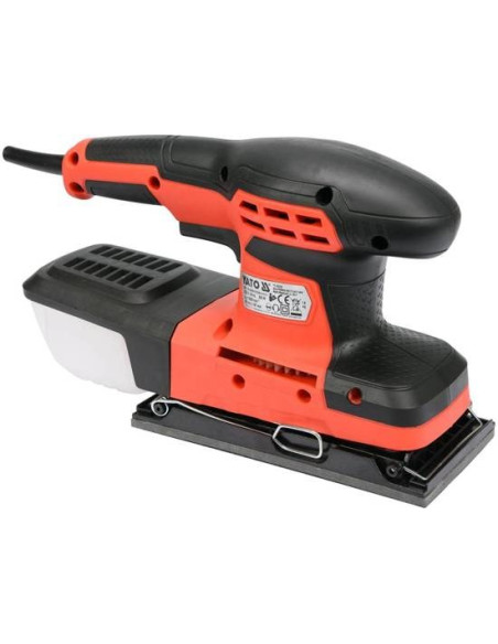 Yato Yt-82230 Przenośna Szlifierka Losowa Szlifierka Oscylacyjna Czarny, Pomarańczowy 260 W