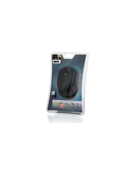 Mysz Ibox I005 Pro Imlaf005W (Laserowa  1600 Dpi  Kolor Czarny)