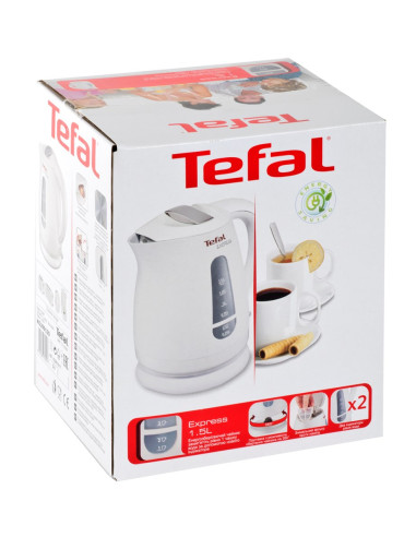 Czajnik Elektryczny Tefal Ko2991 (2200W 1.5L  Kolor Biały)