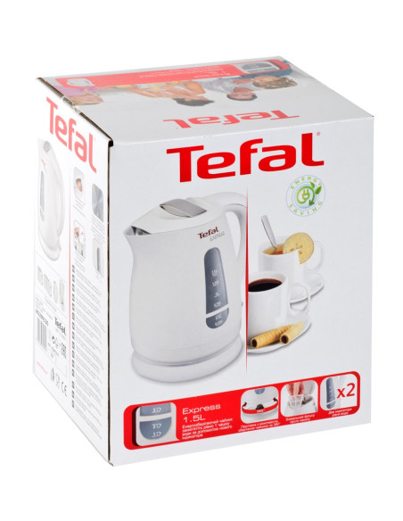 Czajnik Elektryczny Tefal Ko2991 (2200W 1.5L  Kolor Biały)