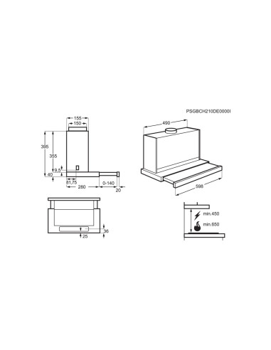 Okap Electrolux Lfp616X