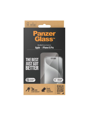 Panzerglass Ultra Wide Fit Przezroczysta Ochrona Ekranu Apple 1 Szt.