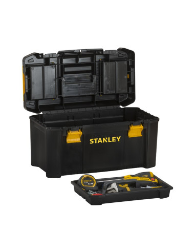 Stanley Stst1-75520 Pudełko Na Narzędzia Przybornik Polipropylen Czarny, Żółty