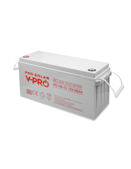 Volt Akumulator Volt Polska Deep Cycle Vpro Solar 12V 160Ah Vrla Bezobsługowy