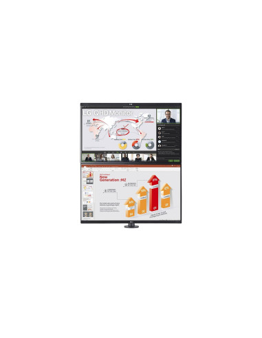 Lg 27Qp88Dp-Bs Monitor Komputerowy 68,6 Cm (27") 2560 X 1440 Px Quad Hd Led Czarny