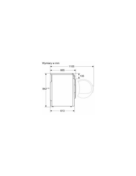 Suszarka Do Bielizny Bosch Wth85V2Kpl