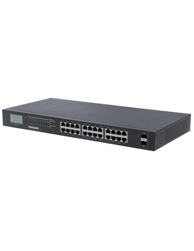 Intellinet Switch Gigabit 24X Rj45 Poe+, 2X Sfp, W