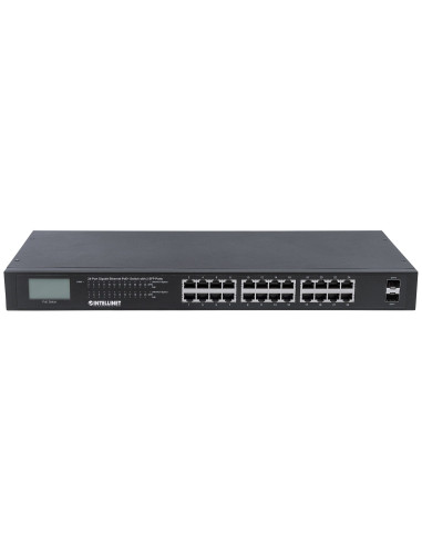 Intellinet Switch Gigabit 24X Rj45 Poe+, 2X Sfp, W