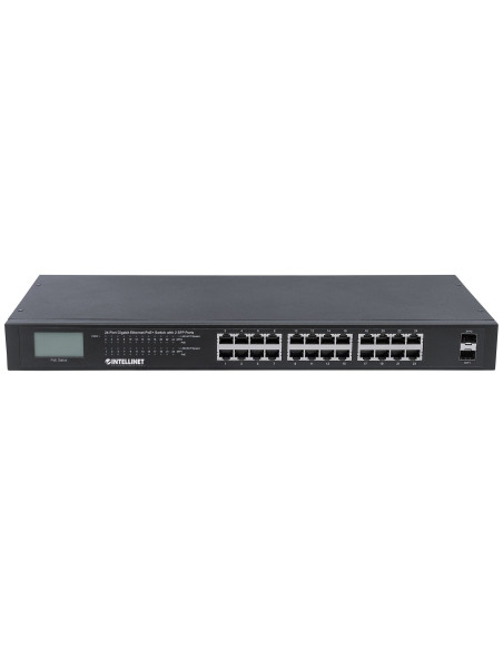 Intellinet Switch Gigabit 24X Rj45 Poe+, 2X Sfp, W