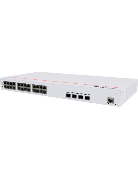Huawei S220-24P4X Gigabit Ethernet (10/100/1000) Obsługa Poe 1U Szary