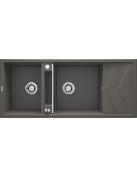 Zlewozmywak Granitowy Magnetyczny 2-Komorowy Z Ociekaczem Zrm_T213 5907650817222