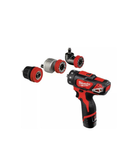 Milwaukee M12 Bddxkit-202C Czarny, Czerwony 1,2 Kg