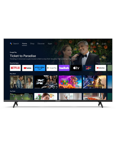 Sharp 43Fh2Ea Telewizor 109,2 Cm (43") Full Hd Smart Tv Wi-Fi Czarny