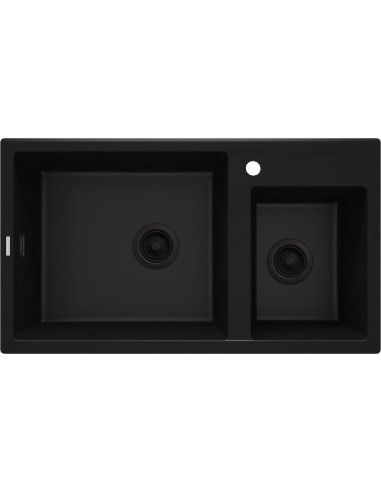Zlewozmywak Granitowy 2-Komorowy Zqe_N20B 5908212095935