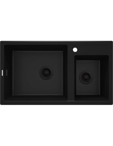 Zlewozmywak Granitowy 2-Komorowy Zqe_N20B 5908212095935