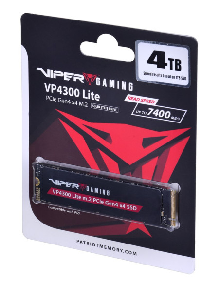Ssd Patriot Viper Vp4300L M.2 Pci-Ex4 Nvme 4Tb