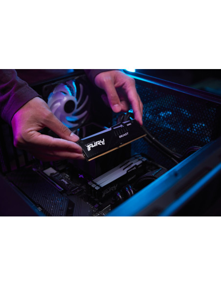 Kingston Fury Ddr5 64Gb (2X32Gb) 6000Mhz Cl36 Beast Black Rgb Expo