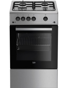 Kuchnia Beko Fsg52020Fx (Płyta Gazowa  Piekarnik Gazowy  500Mm)