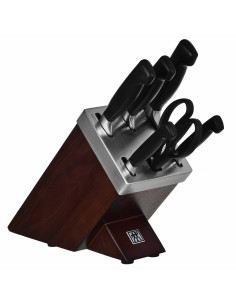 Zestaw Noży  Zwilling Four Star 35145-000-0 (Blok Samoostrzący, Nożyczki, Nóż X 5) 2