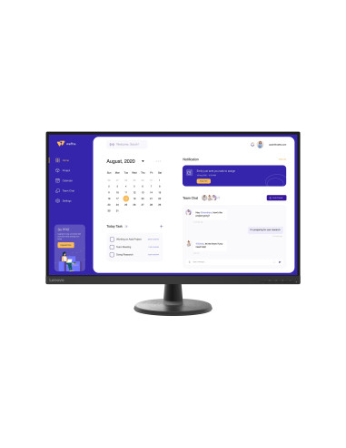 Lenovo Thinkvision C32U-40 31.5" Va 60Hz 250Nits Ag Hdmi Dp Raven Black 3Y