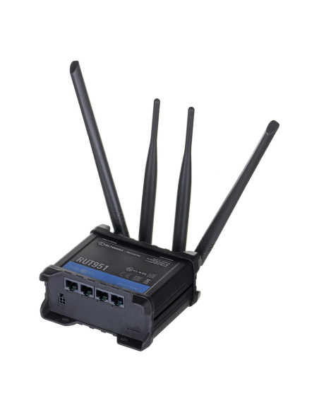 Teltonika Router Rut951 4G Lte Wi-Fi 2Xsim, 4Xlan/W
