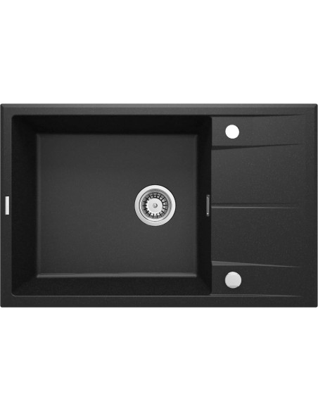 Zlewozmywak Granitowy 1-Komorowy Z Ociekaczem Zqe G11B 5907650874256