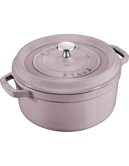 Garnek Żeliwny Okrągły Staub - 2.6 Ltr, Kwiat Wiśni