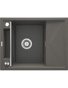 Zlewozmywak Granitowy Magnetyczny 1-Komorowy Z Ociekaczem Zrm T11A 5908212095058