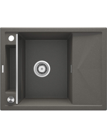 Zlewozmywak Granitowy Magnetyczny 1-Komorowy Z Ociekaczem Zrm T11A 5908212095058