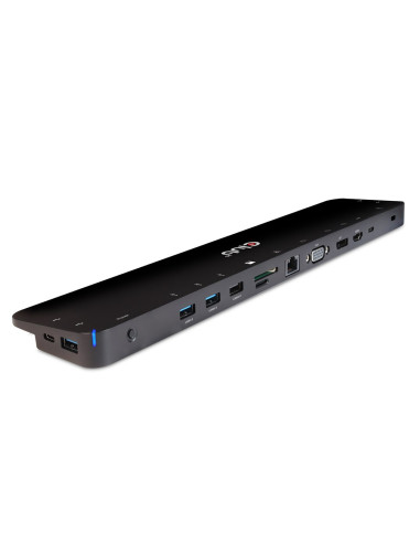 Club3D Csv-1564W100 Stacja Dokująca Dokujący Usb 3.2 Gen 1 (3.1 Gen 1) Type-C Czarny