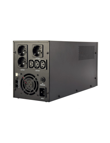 Energenie Zasilacz Awaryjny Ups Avr 3000Va Lcd, 3X C13, 3X Schuko, Usb, Rj45