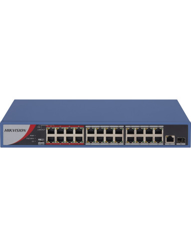 Hikvision Digital Technology Ds-3E0326P-E/M(B) Łącza Sieciowe L2 Fast Ethernet (10/100) Obsługa Poe Szary