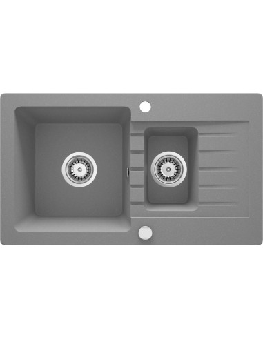 Zlewozmywak Granitowy 1.5-Komorowy Z Ociekaczem Zqz_S513 5908212043776