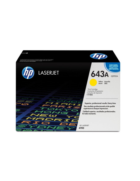 Hp Toner Żółty Hp643A Q5952A, 10000 Str.