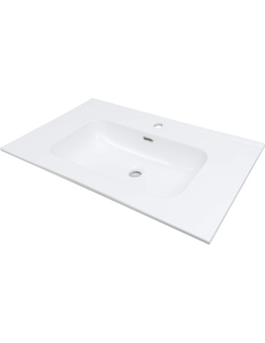 Umywalka Ceramiczna Wpuszczana - 80 Cm