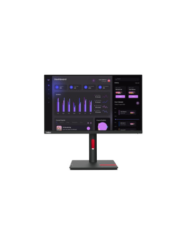 Lenovo Thinkvision T24I-30 23.8"Fhd 4Ms 60Hz 250Nits Ag Hdmi Usb Raven Black 3Y