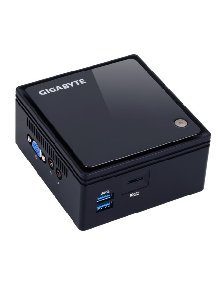 Gigabyte Gb-Bace-3160 Komputer Typu Barebone Wielkość Pc 0.5L Czarny J3160 1,6 Ghz