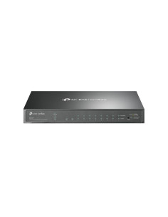 Tp-Link Omada Sg2210P Łącza Sieciowe Zarządzany L2/L2+ Gigabit Ethernet (10/100/1000) Obsługa Poe Czarny