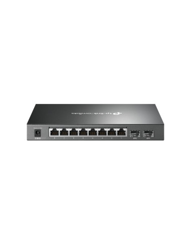 Tp-Link Omada Sg2210P Łącza Sieciowe Zarządzany L2/L2+ Gigabit Ethernet (10/100/1000) Obsługa Poe Czarny