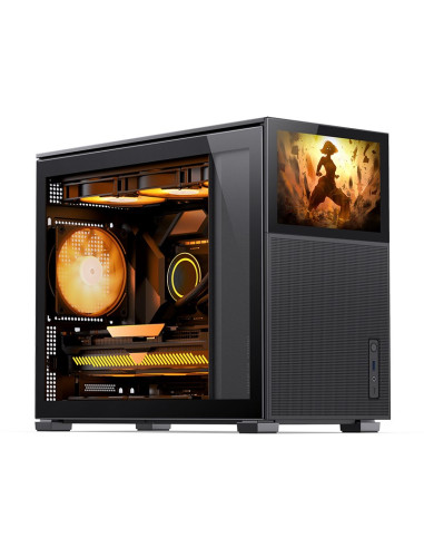 Jonsbo D31 Mesh Screen Obudowa Micro-Atx, Szkło Hartowane - Czarna