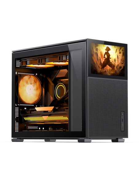 Jonsbo D31 Mesh Screen Obudowa Micro-Atx, Szkło Hartowane - Czarna
