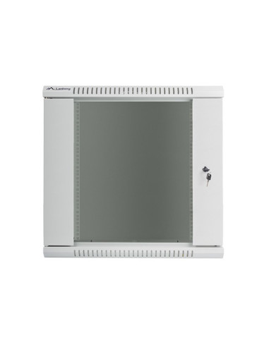 Szafa Rack Lanberg Wf01-6412-10S (12U  635Mm / 600Mm / 450 Mm  Wisząca  Szklane  19''  Kolor Szary)
