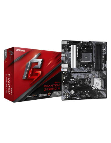 Asrock B550 Phantom Gaming 4 Socket Am4 Atx Amd B550